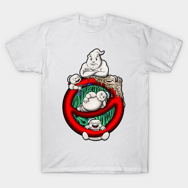 Ghostbusters Stay-Puft  Logo T-Shirt by DrawMoore